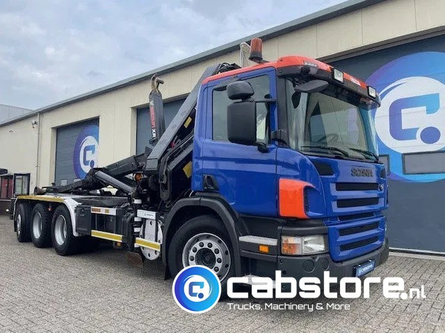 Scania P380 LB 8x4*4 HNA Euro 5 - HIAB 211 E-3 Hipro Crane with remote control + Multilift XR26S61 Hooklift - Year 2009 - Km 336.501 !! - Good condition - Camión multibasculante, Camión grúa: foto 1 Scania P380 LB 8x4*4 HNA Euro 5 - HIAB 211 E-3 Hipro Crane with remote control + Multilift XR26S61 Hooklift - Year 2009 - Km 336.501 !! - Good condition - Camión multibasculante, Camión grúa: foto 1