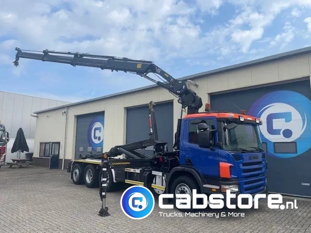 Scania P380 LB 8x4*4 HNA Euro 5 - HIAB 211 E-3 Hipro Crane with remote control + Multilift XR26S61 Hooklift - Year 2009 - Km 336.501 !! - Good condition - Camión grúa: foto 1 Scania P380 LB 8x4*4 HNA Euro 5 - HIAB 211 E-3 Hipro Crane with remote control + Multilift XR26S61 Hooklift - Year 2009 - Km 336.501 !! - Good condition - Camión grúa: foto 1