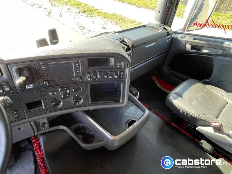 Camión volquete Scania R450 LB6X2*4HNB Euro 6 - Year 2016 - RETARDER - ALUMINIUM kipper + FLOOR  kipper aanhangwagen - Good Condition !!: foto 13