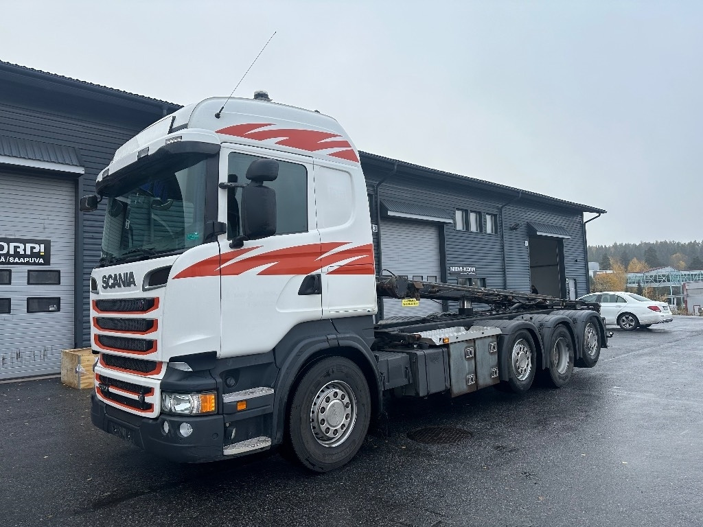 Scania R520 8x2/4 - Camión con equipo de cable: foto 1 Scania R520 8x2/4 - Camión con equipo de cable: foto 1