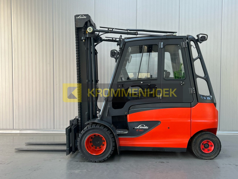 Linde E 50 HL-01/600 - Carretilla elevadora eléctrica: foto 1 Linde E 50 HL-01/600 - Carretilla elevadora eléctrica: foto 1