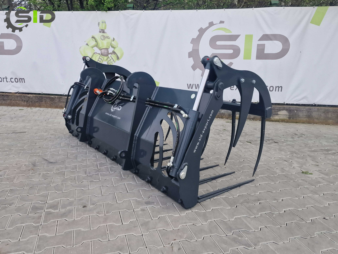 SID Krokodilgebiss Krokodilzange XL / Crocodile manure fork with grapple XL 1,8 m - Horquillas para Maquinaria agrícola: foto 3 SID Krokodilgebiss Krokodilzange XL / Crocodile manure fork with grapple XL 1,8 m - Horquillas para Maquinaria agrícola: foto 3