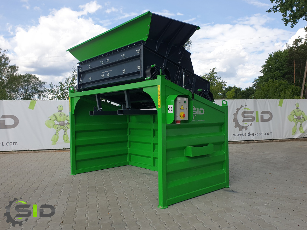 SID RÜTTELSIEB 2 FRAKTIONEN SIEBANLAGE / Vibrating Screen - Cribadora: foto 1 SID RÜTTELSIEB 2 FRAKTIONEN SIEBANLAGE / Vibrating Screen - Cribadora: foto 1