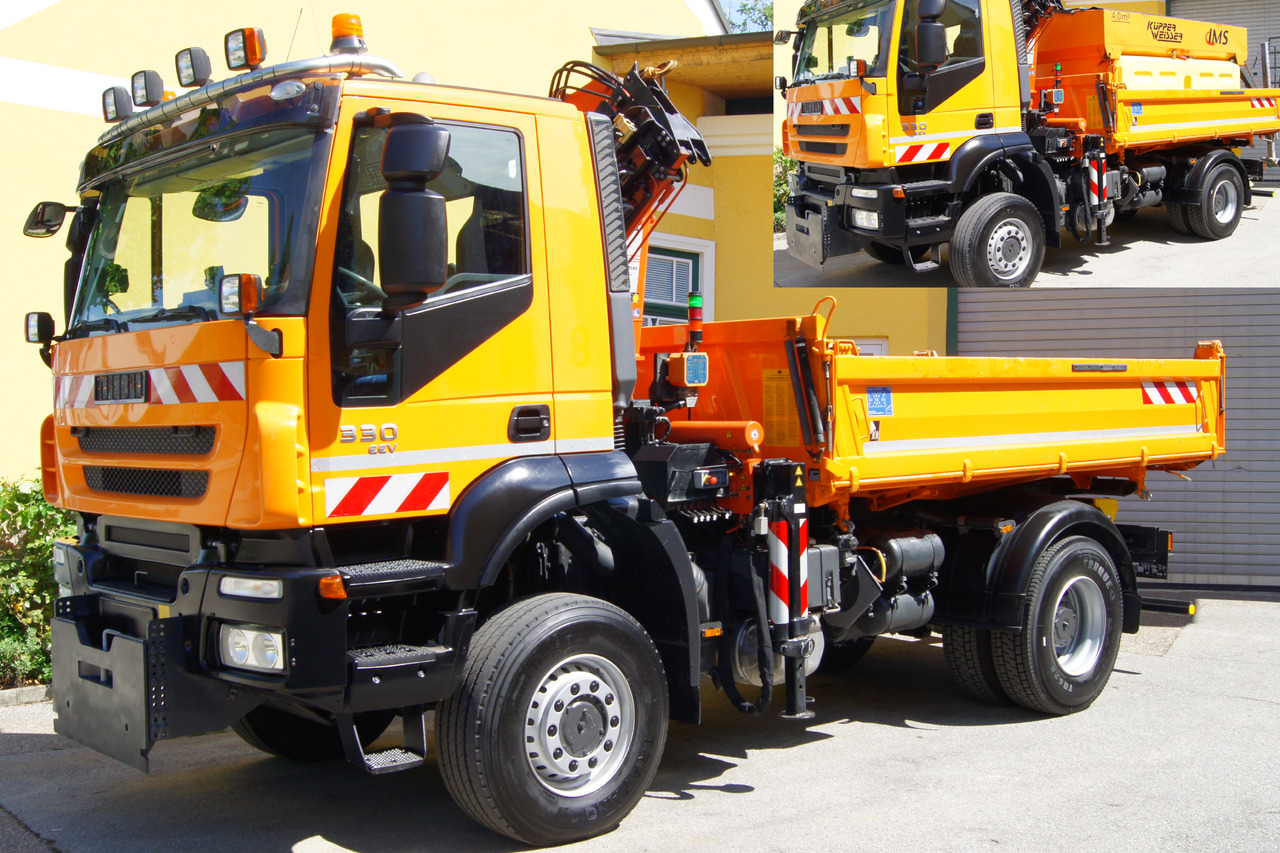 IVECO 190T33 Trakker 4x4/ATLAS 85.2/Euro5/Winterdienst/Streuer - Camión volquete: foto 2 IVECO 190T33 Trakker 4x4/ATLAS 85.2/Euro5/Winterdienst/Streuer - Camión volquete: foto 2