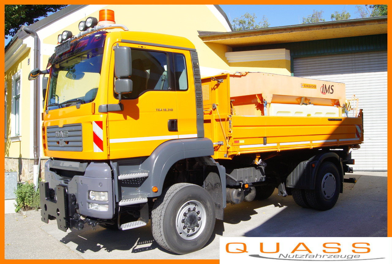 MAN TGA 18.310 BL 4x4/MEILLER/Salzstreuer/Winterdienst - Máquina quitanieve: foto 1 MAN TGA 18.310 BL 4x4/MEILLER/Salzstreuer/Winterdienst - Máquina quitanieve: foto 1