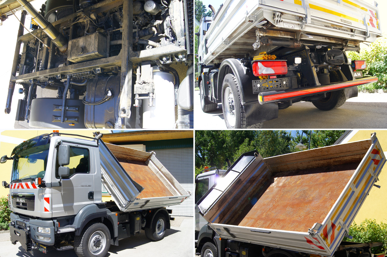Camión volquete MAN TGM 13.290/4x4/TÜV/Euro 5/einzelbereift/Winterdienst: foto 14