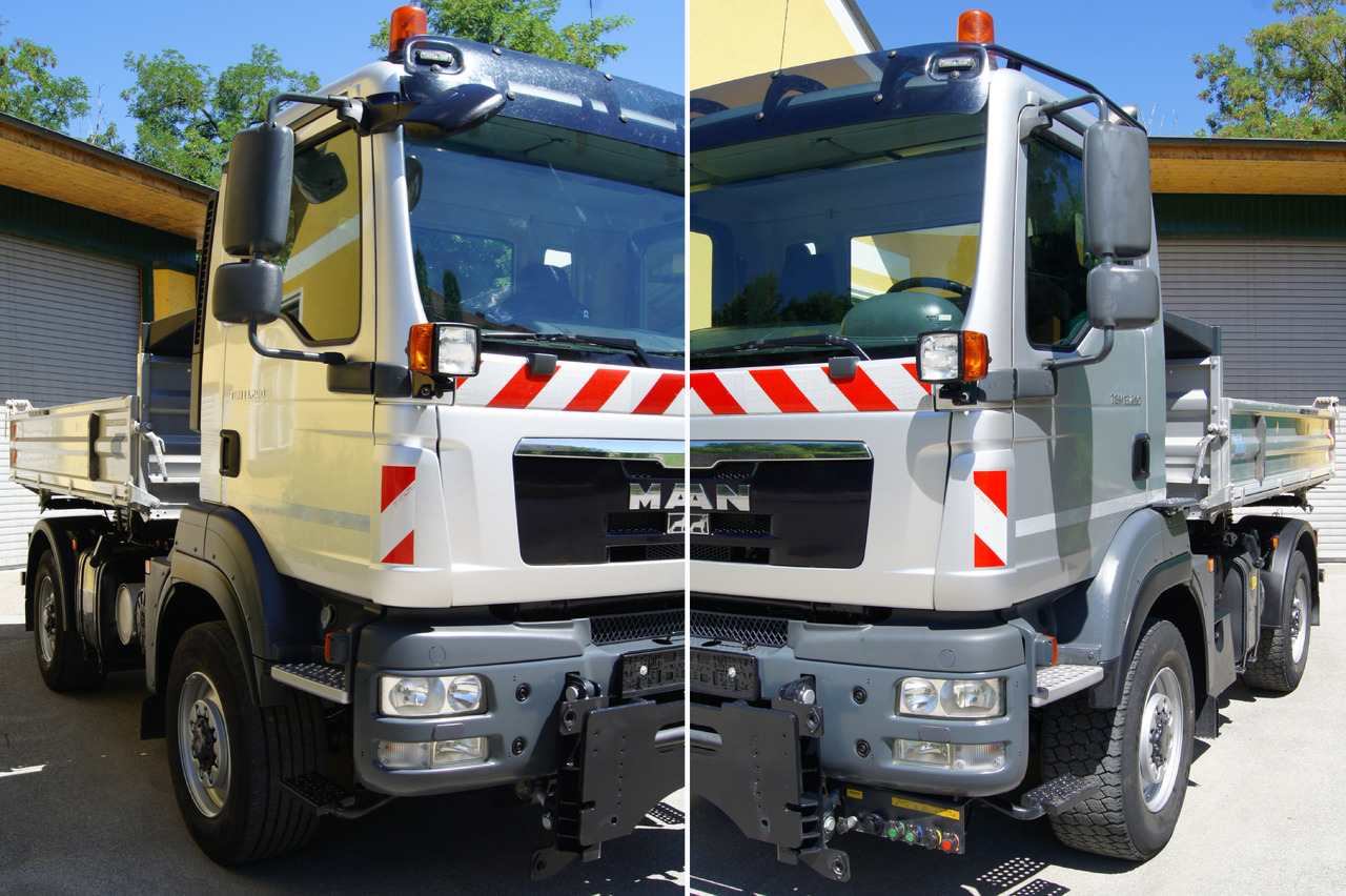 Camión volquete MAN TGM 13.290/4x4/TÜV/Euro 5/einzelbereift/Winterdienst: foto 8
