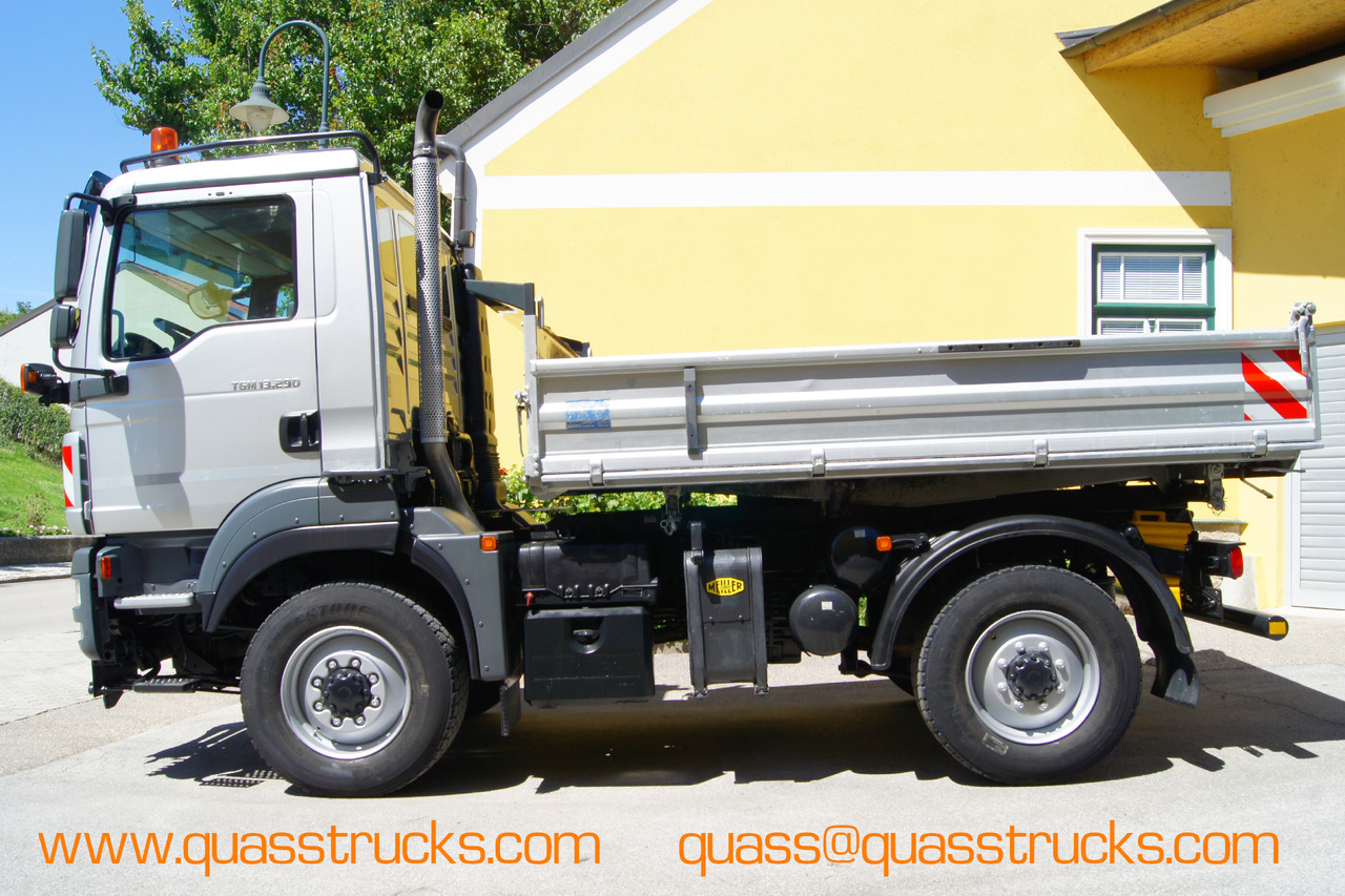 MAN TGM 13.290/4x4/TÜV/Euro 5/einzelbereift/Winterdienst - Camión volquete: foto 2 MAN TGM 13.290/4x4/TÜV/Euro 5/einzelbereift/Winterdienst - Camión volquete: foto 2