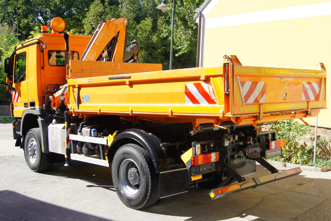 MERCEDES-BENZ ACTROS 1836 /4x4/TÜV/FASSI 110/MEILLER/Winterdienst/Wechselsystem - Camión volquete, Camión grúa: foto 3 MERCEDES-BENZ ACTROS 1836 /4x4/TÜV/FASSI 110/MEILLER/Winterdienst/Wechselsystem - Camión volquete, Camión grúa: foto 3