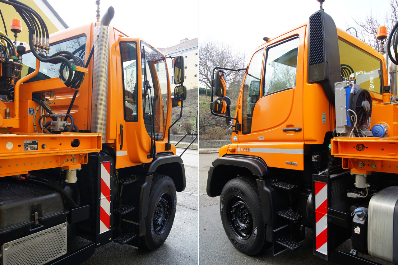Vehículo municipal UNIMOG Unimog U 400/TÜV/Hydrostat/Mähtür +MULAG MHU 800: foto 9