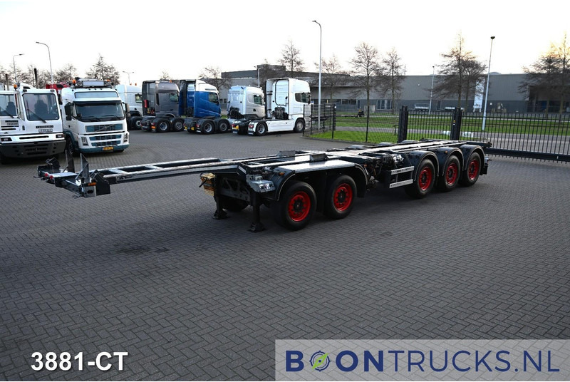 D-Tec COMBITRAILER S-LINE CT-521-S | 2x20-40-45ft HC * 3x STEERING * 4x LIFT AXLE * NL TRAILER * APK 04-2026 - Semirremolque portacontenedore/ Intercambiable: foto 4 D-Tec COMBITRAILER S-LINE CT-521-S | 2x20-40-45ft HC * 3x STEERING * 4x LIFT AXLE * NL TRAILER * APK 04-2026 - Semirremolque portacontenedore/ Intercambiable: foto 4