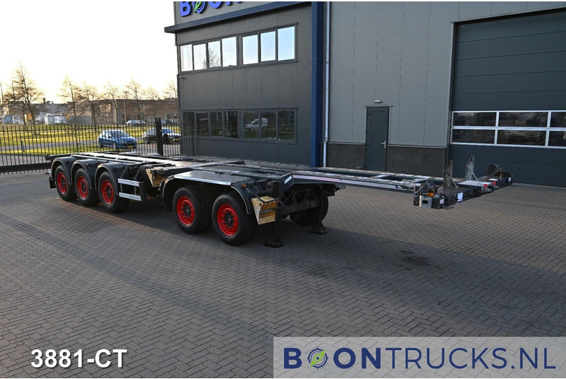 D-Tec COMBITRAILER S-LINE CT-521-S | 2x20-40-45ft HC * 3x STEERING * 4x LIFT AXLE * NL TRAILER * APK 04-2026 - Semirremolque portacontenedore/ Intercambiable: foto 3 D-Tec COMBITRAILER S-LINE CT-521-S | 2x20-40-45ft HC * 3x STEERING * 4x LIFT AXLE * NL TRAILER * APK 04-2026 - Semirremolque portacontenedore/ Intercambiable: foto 3