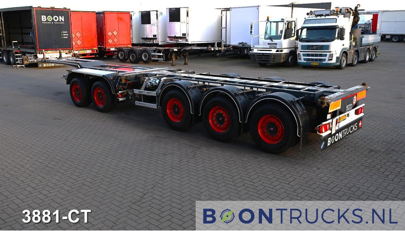 D-Tec COMBITRAILER S-LINE CT-521-S | 2x20-40-45ft HC * 3x STEERING * 4x LIFT AXLE * NL TRAILER * APK 04-2026 - Semirremolque portacontenedore/ Intercambiable: foto 2 D-Tec COMBITRAILER S-LINE CT-521-S | 2x20-40-45ft HC * 3x STEERING * 4x LIFT AXLE * NL TRAILER * APK 04-2026 - Semirremolque portacontenedore/ Intercambiable: foto 2
