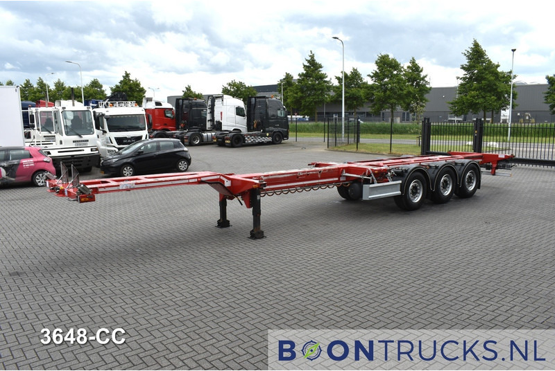 D-Tec FLEXITRAILER | 2x20-30-40-45ft HC * 2x LIFT AXLE * 2x EXTENDABLE * DISC BRAKES * MOT 05-2026 - Semirremolque portacontenedore/ Intercambiable: foto 5 D-Tec FLEXITRAILER | 2x20-30-40-45ft HC * 2x LIFT AXLE * 2x EXTENDABLE * DISC BRAKES * MOT 05-2026 - Semirremolque portacontenedore/ Intercambiable: foto 5