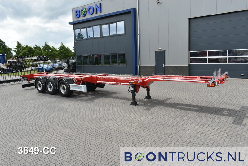 D-Tec FLEXITRAILER | 2x20-30-40-45ft HC * 2x LIFT AXLE * 2x EXTENDABLE * DISC BRAKES - Semirremolque portacontenedore/ Intercambiable: foto 4 D-Tec FLEXITRAILER | 2x20-30-40-45ft HC * 2x LIFT AXLE * 2x EXTENDABLE * DISC BRAKES - Semirremolque portacontenedore/ Intercambiable: foto 4