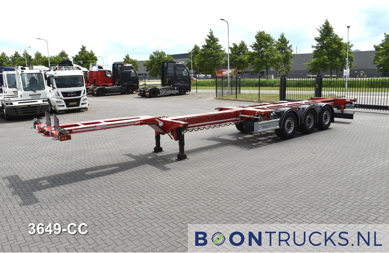 D-Tec FLEXITRAILER | 2x20-30-40-45ft HC * 2x LIFT AXLE * 2x EXTENDABLE * DISC BRAKES - Semirremolque portacontenedore/ Intercambiable: foto 5 D-Tec FLEXITRAILER | 2x20-30-40-45ft HC * 2x LIFT AXLE * 2x EXTENDABLE * DISC BRAKES - Semirremolque portacontenedore/ Intercambiable: foto 5