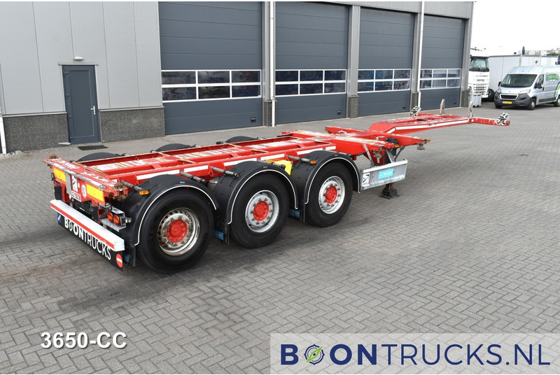 D-Tec FLEXITRAILER | 2x20-30-40-45ft HC * 2x LIFT AXLE * 2x EXTENDABLE * MOT 11-2025 - Semirremolque portacontenedore/ Intercambiable: foto 1 D-Tec FLEXITRAILER | 2x20-30-40-45ft HC * 2x LIFT AXLE * 2x EXTENDABLE * MOT 11-2025 - Semirremolque portacontenedore/ Intercambiable: foto 1