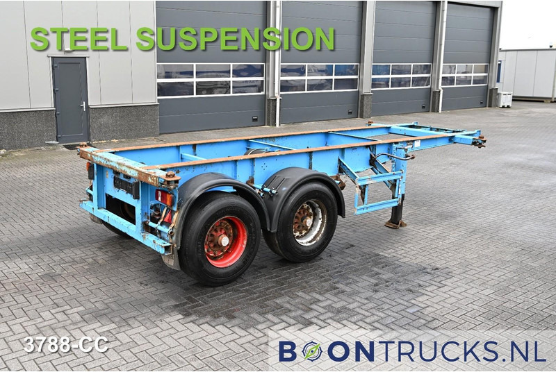 KOHLER CS 20/2 CHASSIS | 20ft * STEEL SUSPENSION * BPW - Semirremolque portacontenedore/ Intercambiable: foto 1 KOHLER CS 20/2 CHASSIS | 20ft * STEEL SUSPENSION * BPW - Semirremolque portacontenedore/ Intercambiable: foto 1