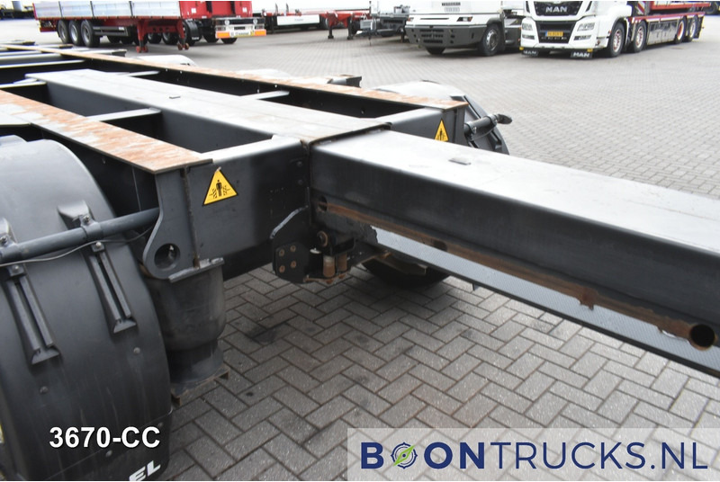 Semirremolque portacontenedore/ Intercambiable Kögel PORT 40 SIMPLEX 20 | 2x20-30-40ft HC * LIFT AXLE * SAF / DISC * EXTENDABLE REAR * MOT 02-2026: foto 9