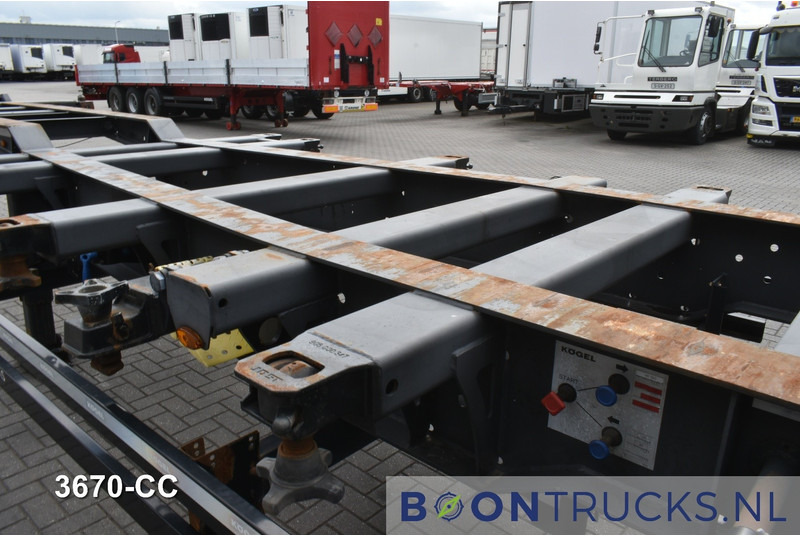 Semirremolque portacontenedore/ Intercambiable Kögel PORT 40 SIMPLEX 20 | 2x20-30-40ft HC * LIFT AXLE * SAF / DISC * EXTENDABLE REAR * MOT 02-2026: foto 18
