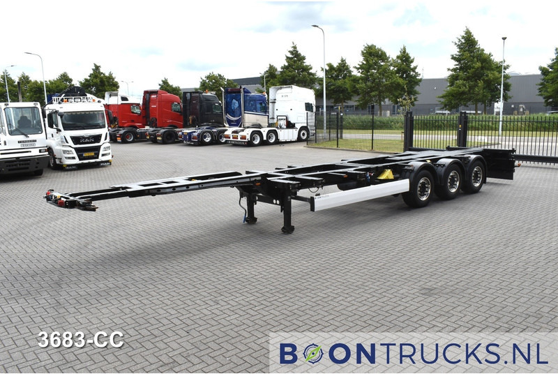 Krone SD BOX LINER | 20-40-45ft HC * LIFT AXLE * DISC BRAKES * 2x EXTENDABLE - Semirremolque portacontenedore/ Intercambiable: foto 5 Krone SD BOX LINER | 20-40-45ft HC * LIFT AXLE * DISC BRAKES * 2x EXTENDABLE - Semirremolque portacontenedore/ Intercambiable: foto 5
