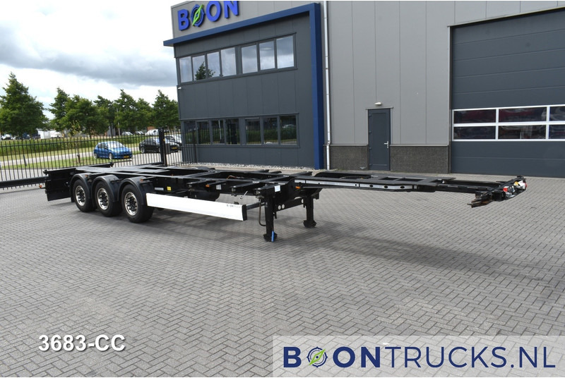 Krone SD BOX LINER | 20-40-45ft HC * LIFT AXLE * DISC BRAKES * 2x EXTENDABLE - Semirremolque portacontenedore/ Intercambiable: foto 4 Krone SD BOX LINER | 20-40-45ft HC * LIFT AXLE * DISC BRAKES * 2x EXTENDABLE - Semirremolque portacontenedore/ Intercambiable: foto 4