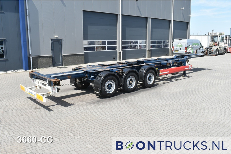 Krone SD BOX LINER | 2x20-30-40-45ft HC * LIFT AXLE * BPW/DISC * EXTENDABLE REAR * 10x AVAILABLE - Semirremolque portacontenedore/ Intercambiable: foto 2 Krone SD BOX LINER | 2x20-30-40-45ft HC * LIFT AXLE * BPW/DISC * EXTENDABLE REAR * 10x AVAILABLE - Semirremolque portacontenedore/ Intercambiable: foto 2