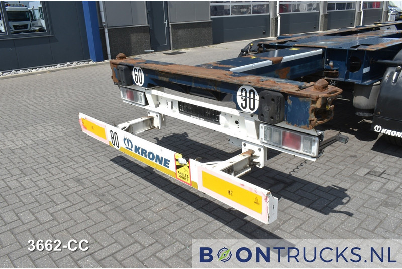 Semirremolque portacontenedore/ Intercambiable Krone SD BOX LINER | 2x20-40-45ft HC * LIFT AXLE * BPW/DISC * EXTENDABLE REAR * 9x AVAILABLE: foto 11
