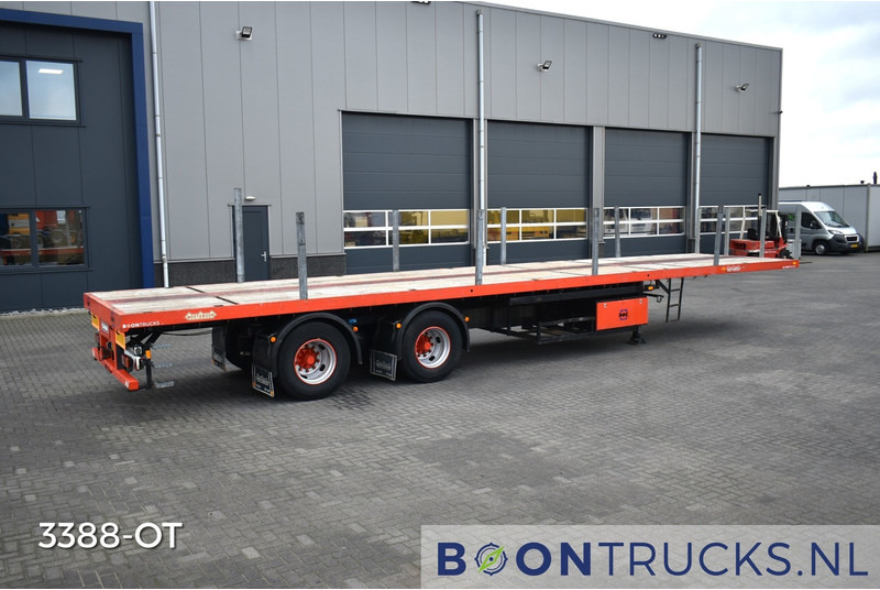Nooteboom O 35VV | 750cm EXTENDABLE * HARDWOOD FLOOR * NL TRAILER - Semirremolque plataforma/ Caja abierta: foto 1 Nooteboom O 35VV | 750cm EXTENDABLE * HARDWOOD FLOOR * NL TRAILER - Semirremolque plataforma/ Caja abierta: foto 1