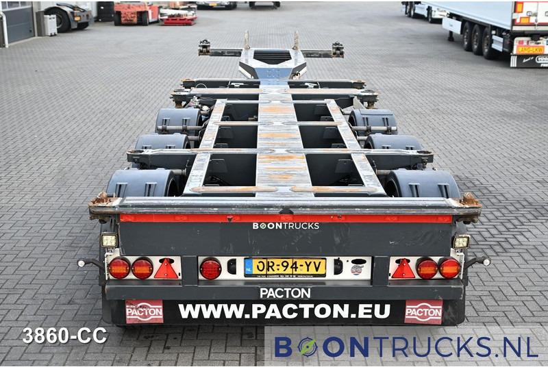 Semirremolque portacontenedore/ Intercambiable Pacton ET3 | 2x20-30-40-45ft HC * 2x EXTENDABLE * LIFT AXLE * NL TRAILER * APK 06-2026: foto 6 Semirremolque portacontenedore/ Intercambiable Pacton ET3 | 2x20-30-40-45ft HC * 2x EXTENDABLE * LIFT AXLE * NL TRAILER * APK 06-2026: foto 6