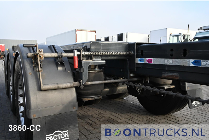 Semirremolque portacontenedore/ Intercambiable Pacton ET3 | 2x20-30-40-45ft HC * 2x EXTENDABLE * LIFT AXLE * NL TRAILER * APK 06-2026: foto 12 Semirremolque portacontenedore/ Intercambiable Pacton ET3 | 2x20-30-40-45ft HC * 2x EXTENDABLE * LIFT AXLE * NL TRAILER * APK 06-2026: foto 12