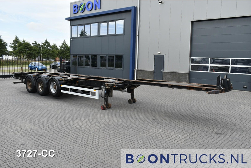 Pacton T3-007 | 2x20-40-45ft HC * FIXED CHASSIS * LIFT AXLE * NL TRAILER - Semirremolque portacontenedore/ Intercambiable: foto 3 Pacton T3-007 | 2x20-40-45ft HC * FIXED CHASSIS * LIFT AXLE * NL TRAILER - Semirremolque portacontenedore/ Intercambiable: foto 3