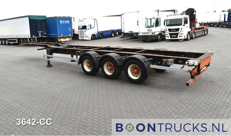 Pacton T3-007 FIXED CHASSIS | 40-45ft HC * 4500 Kg * BPW/DRUM * NL TRAILER - Semirremolque portacontenedore/ Intercambiable: foto 2 Pacton T3-007 FIXED CHASSIS | 40-45ft HC * 4500 Kg * BPW/DRUM * NL TRAILER - Semirremolque portacontenedore/ Intercambiable: foto 2
