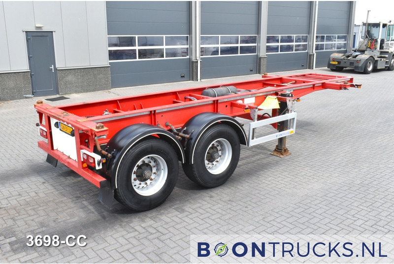 Semirremolque portacontenedore/ Intercambiable Pacton TXC 233 | 20ft * 2980 Kg * BPW / DRUM * NL TRAILER * 3x AVAILABLE: foto 1