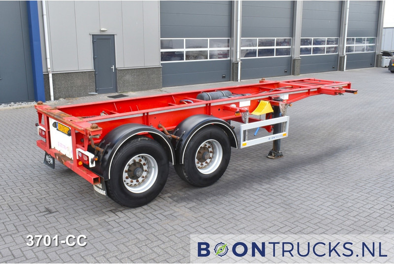 Pacton TXC 233 | 20ft * 2980 Kg * BPW / DRUM * NL TRAILER * 3x AVAILABLE - Semirremolque portacontenedore/ Intercambiable: foto 1 Pacton TXC 233 | 20ft * 2980 Kg * BPW / DRUM * NL TRAILER * 3x AVAILABLE - Semirremolque portacontenedore/ Intercambiable: foto 1