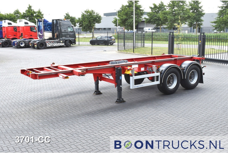 Pacton TXC 233 | 20ft * 2980 Kg * BPW / DRUM * NL TRAILER * 3x AVAILABLE - Semirremolque portacontenedore/ Intercambiable: foto 5 Pacton TXC 233 | 20ft * 2980 Kg * BPW / DRUM * NL TRAILER * 3x AVAILABLE - Semirremolque portacontenedore/ Intercambiable: foto 5