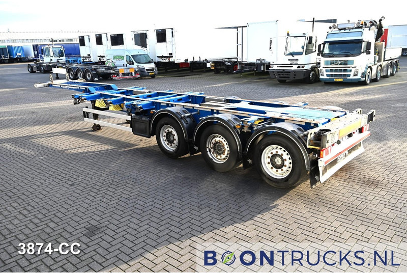 Schmitz Cargobull SCB*S3D | 2x20-30-40-45ft HC * LIFT AXLE * DISC BRAKE * EXTENDABLE REAR - Semirremolque portacontenedore/ Intercambiable: foto 3 Schmitz Cargobull SCB*S3D | 2x20-30-40-45ft HC * LIFT AXLE * DISC BRAKE * EXTENDABLE REAR - Semirremolque portacontenedore/ Intercambiable: foto 3
