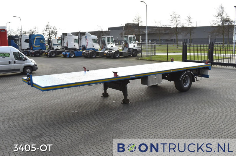 Schmitz Cargobull SKO 10 PLATTE BAK | TWISTLOCKS 20ft * L 900 cm * KENTEKEN LANGZAAM VERKEER - Semirremolque plataforma/ Caja abierta: foto 5 Schmitz Cargobull SKO 10 PLATTE BAK | TWISTLOCKS 20ft * L 900 cm * KENTEKEN LANGZAAM VERKEER - Semirremolque plataforma/ Caja abierta: foto 5