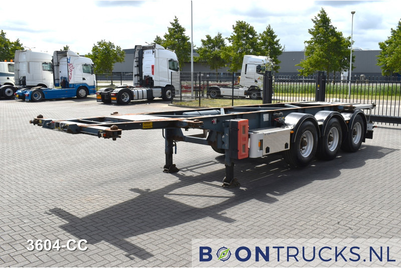 Van Hool 3B0071 TANK CHASSIS | 20-30ft * ADR: FL, AT, OX * 3840 KG * LIFT AXLE - Semirremolque portacontenedore/ Intercambiable: foto 4 Van Hool 3B0071 TANK CHASSIS | 20-30ft * ADR: FL, AT, OX * 3840 KG * LIFT AXLE - Semirremolque portacontenedore/ Intercambiable: foto 4