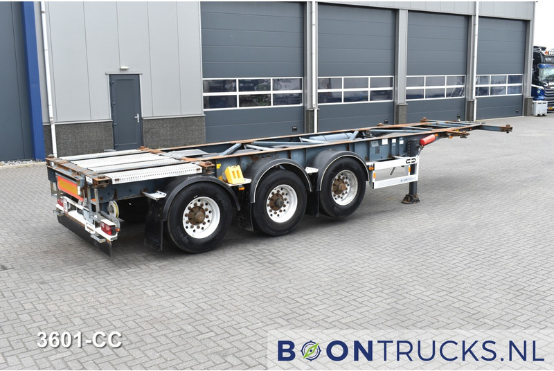 Van Hool 3B0071 TANK CHASSIS | 20-30ft * ADR: FL, AT, OX * 3840 KG * LIFT AXLE - Semirremolque portacontenedore/ Intercambiable: foto 1 Van Hool 3B0071 TANK CHASSIS | 20-30ft * ADR: FL, AT, OX * 3840 KG * LIFT AXLE - Semirremolque portacontenedore/ Intercambiable: foto 1