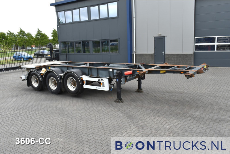 Van Hool 3B0071 TANK CHASSIS | 20-30ft * ADR: FL, AT, OX * 3840 KG * LIFT AXLE - Semirremolque portacontenedore/ Intercambiable: foto 4 Van Hool 3B0071 TANK CHASSIS | 20-30ft * ADR: FL, AT, OX * 3840 KG * LIFT AXLE - Semirremolque portacontenedore/ Intercambiable: foto 4