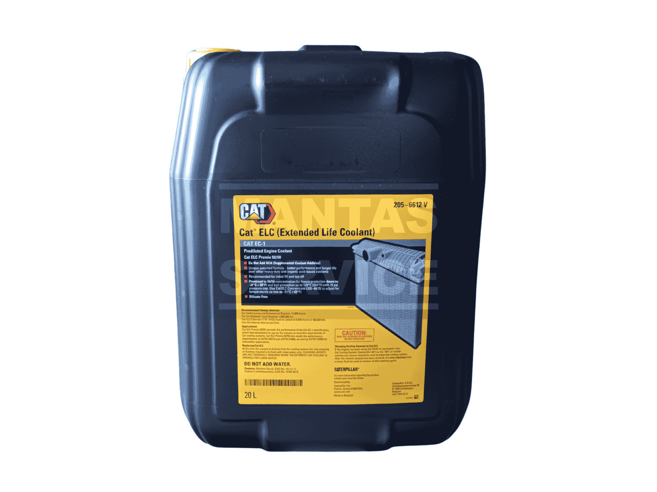 CATERPILLAR COOLANT EXTENDED LIFE 50/50 PREMIX 20L 205-6612 - Excavadora para Camión: foto 1 CATERPILLAR COOLANT EXTENDED LIFE 50/50 PREMIX 20L 205-6612 - Excavadora para Camión: foto 1