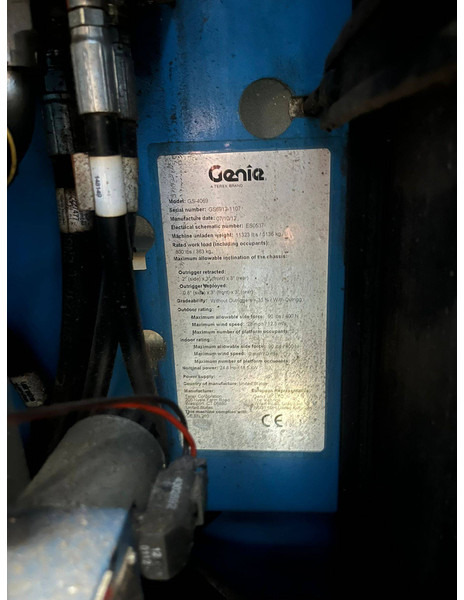 Plataforma de tijeras Genie GS-4069: foto 18