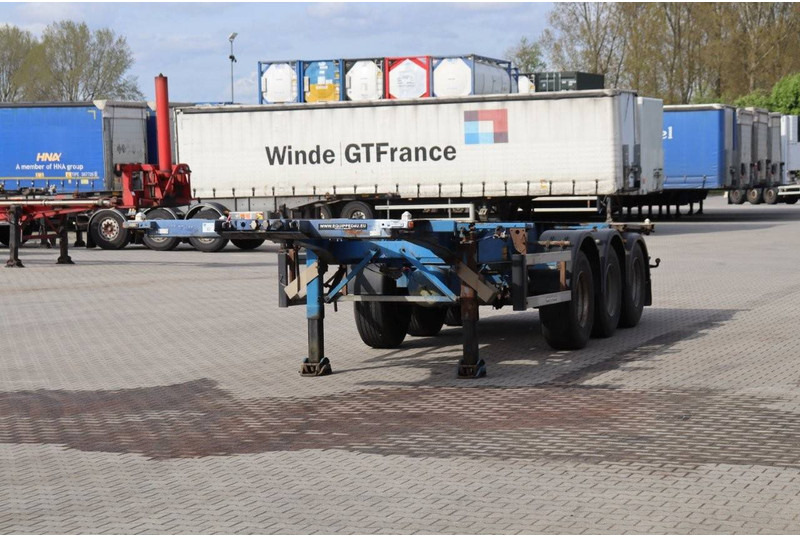 Groenewegen 20/30FT ADR Chassis - Semirremolque chasis: foto 1 Groenewegen 20/30FT ADR Chassis - Semirremolque chasis: foto 1