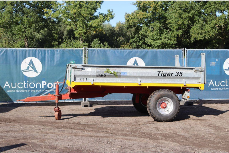 Jako TIGER 35 - Remolque plataforma/ Caja abierta: foto 1 Jako TIGER 35 - Remolque plataforma/ Caja abierta: foto 1
