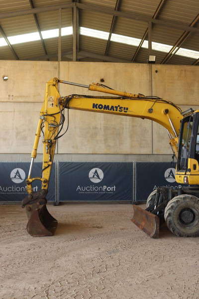Excavadora de ruedas Komatsu PW140-7: foto 9