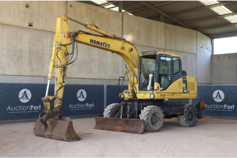 Excavadora de ruedas Komatsu PW140-7: foto 8
