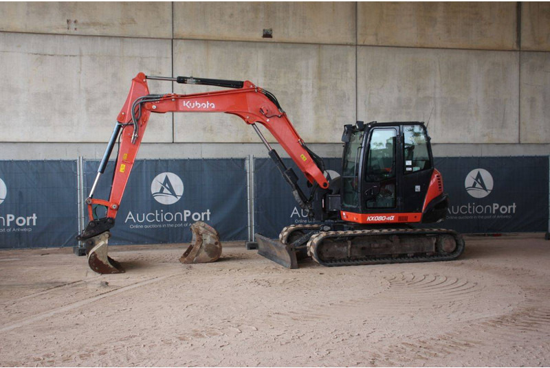 Kubota KX080-4α - Excavadora de cadenas: foto 1 Kubota KX080-4α - Excavadora de cadenas: foto 1