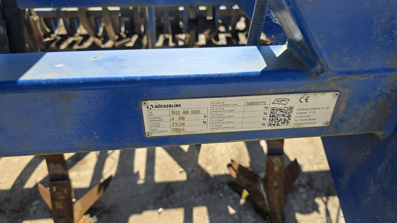 Cultivador Köckerling Trio 400 DSTS: foto 10 Cultivador Köckerling Trio 400 DSTS: foto 10