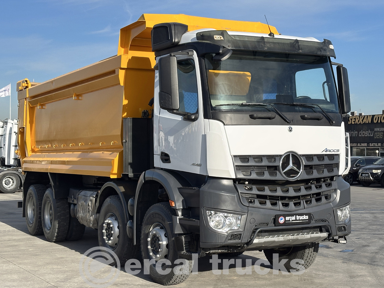 MERCEDES 2021 MERCEDES AROCS 4142/AUTO-AC-EURO6-8X4 HARDOX TIPPER - Camión volquete: foto 3 MERCEDES 2021 MERCEDES AROCS 4142/AUTO-AC-EURO6-8X4 HARDOX TIPPER - Camión volquete: foto 3